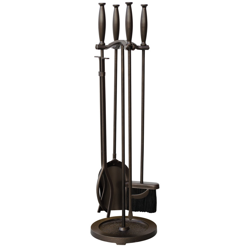 Uniflame 5 Piece Fireplace Tool Set & Reviews Wayfair